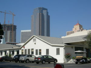 Old and New - Building 41 and Fox Plaza in the background (September 2008)