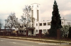 MGM Borehamwood Admin Building, seen in 1978. Photo copyright Roger Garrod, with thanks. - Click to enlarge MGM Borehamwood Admin Building, seen in 1978. Photo copyright Roger Garrod, with thanks.