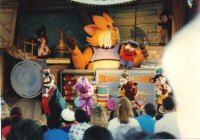 Finale of the show (photo by Russ Glasson, 1990)