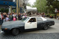 The Bluesmobile arrives on the scene, April 2007