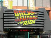 Back to the Future... The Ride sign (April 2006)
