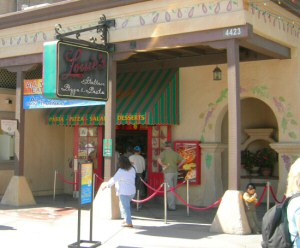 Louie's Pizza and Pasta, September 2006