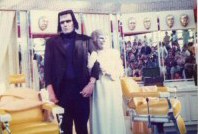 Frankenstein's Monster and Bride, August 1975 (photo by Perry Shields)