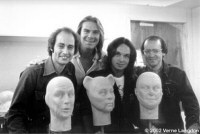 (left to right) Robert Zraick, Verne Langdon, Keith Crary and Mark Siegel