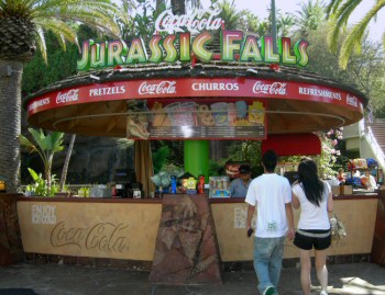 Jurassic Falls, September 2006