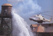 Water tower explosion (from 'Universal Studios Hollywood Guide', 1991)