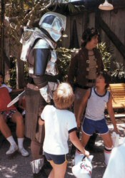 Cylon and friends in 1981 - Photo courtesy Dean Mardon