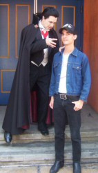 Dracula and Devon Whitehead, July 2006
