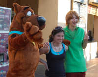 Shaggy and Scooby on the Upper Lot (April 2008)