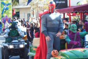 Dr Doom, Magneto, Green Goblin (photo by Phillip Donnelly, 25 April 2003)