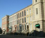 The residential side of Brownstone Street in April 2006