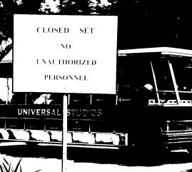 Closed Set - No Unauthorised Personnel
