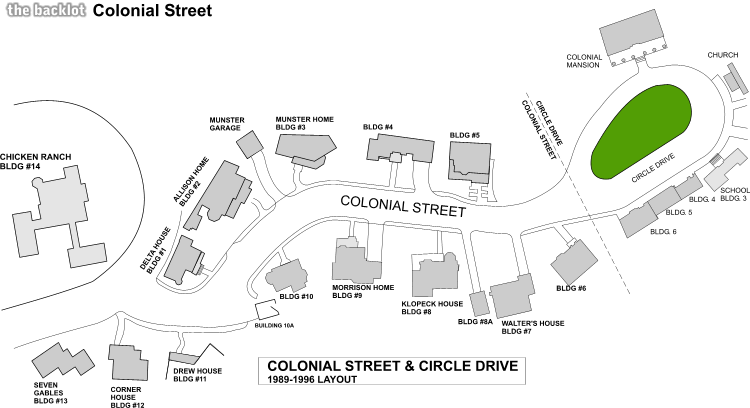 Colonial Street in 1989