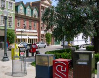 Courthouse Square as seen in Ghost Whisperer, September 2006