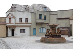 Fountain at the Court of Miracles (September 2006)