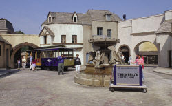 The Court of Miracles as it appears now, seen from the perspective of the VIP Experience tour. Photo � Universal Studios