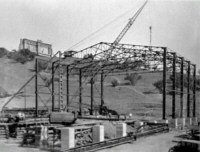 Stage 28 under construction, 1924