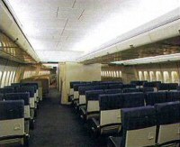 Plane interiors previously on Stage 747. Photos � Universal Studios Hollywood