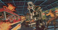Concept illustration for the Battle of Galactica