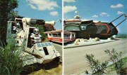 Battle of Galactica postcard