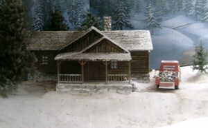 The model set, seen in 2004 (Photo: Bernardo Achirica, July 2004)