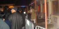 Guests trying to find their way back to the Terror Tram