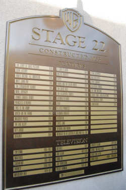 Stage 22 Plaque (March 2008)